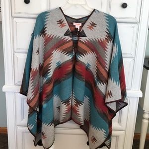 EUC Poncho - fantastic condition. Warm!